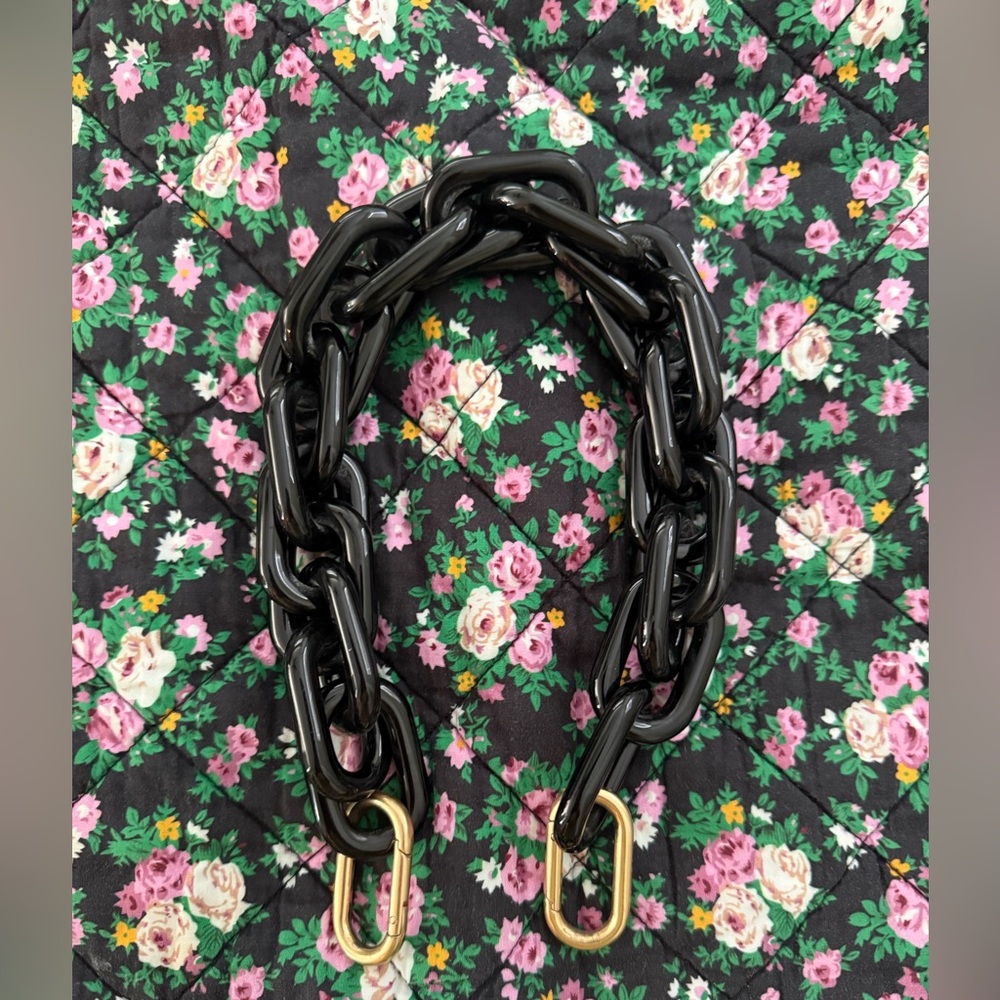 CLARE V. Shortie Strap - Black